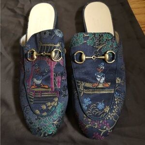 Gucci Disney collab princetown loafers